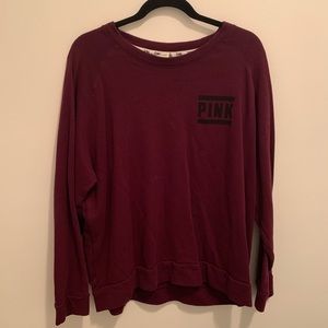 Vs pink crew sweatshirt / long sleeve